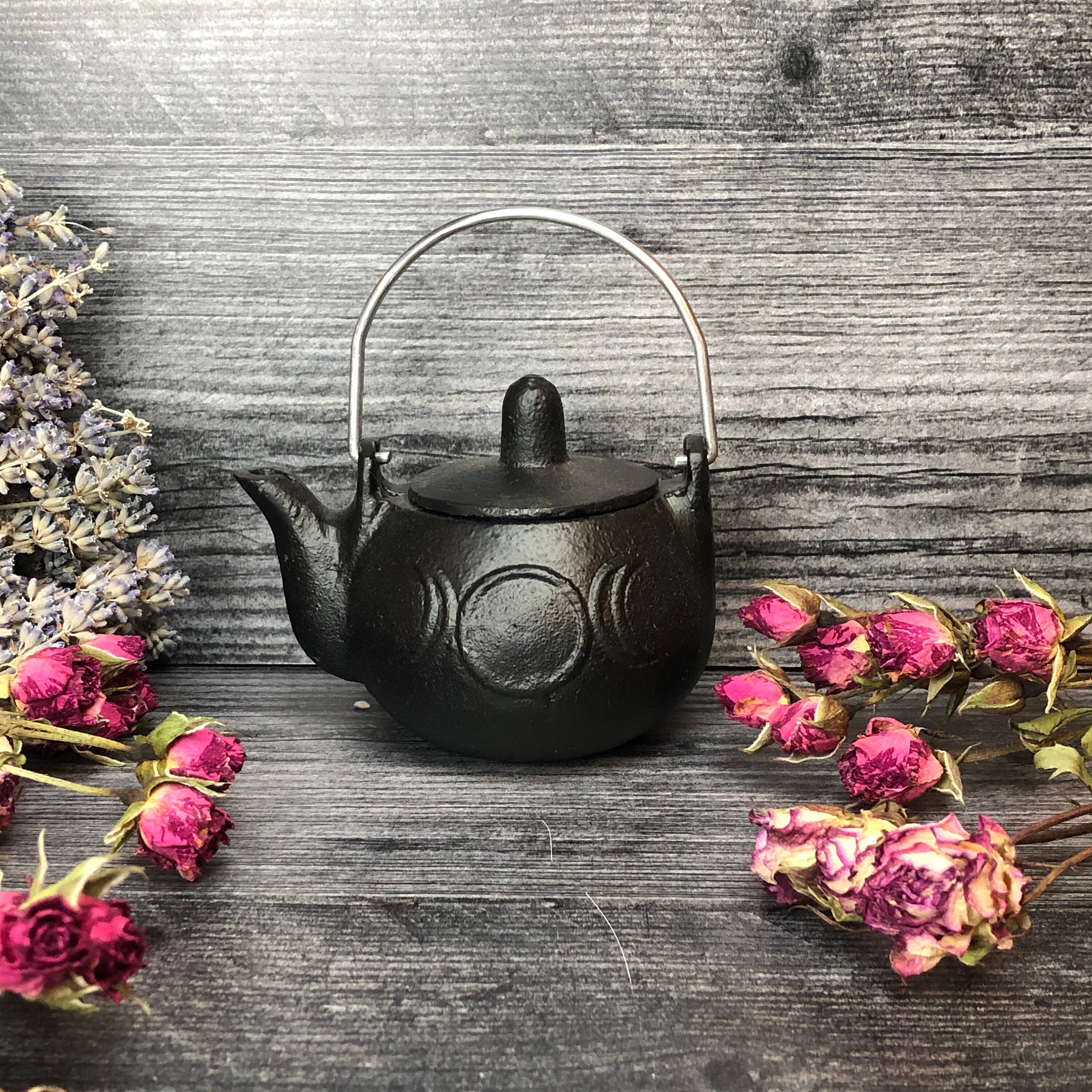 Witches Tea Pot~ Triple Goddess Tea Kettle Witches Brew Cauldron Tea …