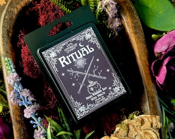 Ritual Witch Soy Wax Melts | Anita Apothcary, Botanical Apothecary Wax Tarts, Dark Cottagecore Home Fragrance, Witches Ritual Soy Melts