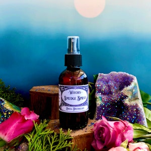 Witches Smudge Spray Anita Apothecary, Smudge Spray, Sage Spray, Sacred Space, Altar Spray, Protection for witches image 4