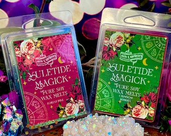 Yuletide Solstice Wax Melts | Anita Apothecary, Yule wax melts, Yuletide wax melts, Yule candles, Stocking Stuffers for Yuletide