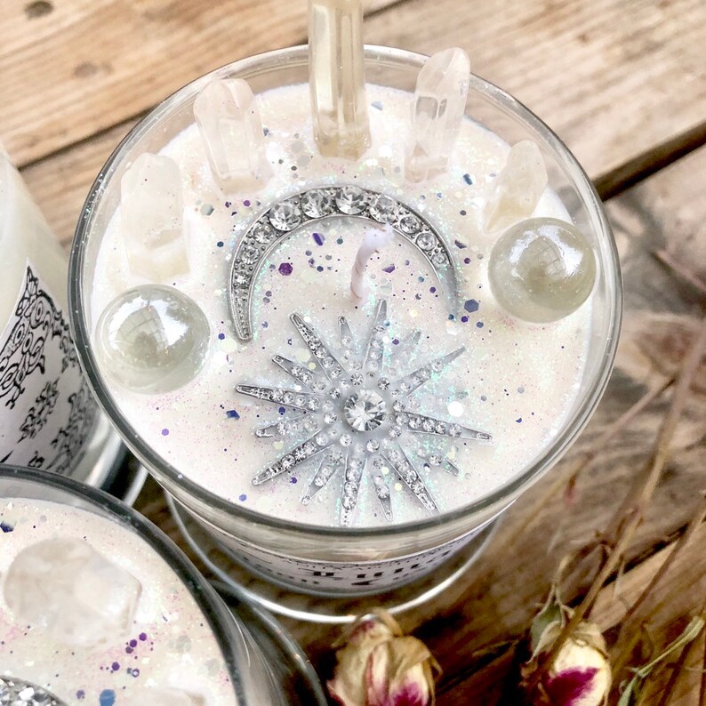Luna Candle Goddess of the Moon Ritual Candle Wiches Candle Etsy