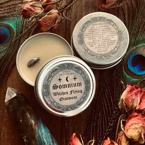 Somnium ~ Witches Flying Ointment, Goddess Nyx, God Morpheus, Lucid Dreaming Oil, Astral Travel, Anita Apothecary