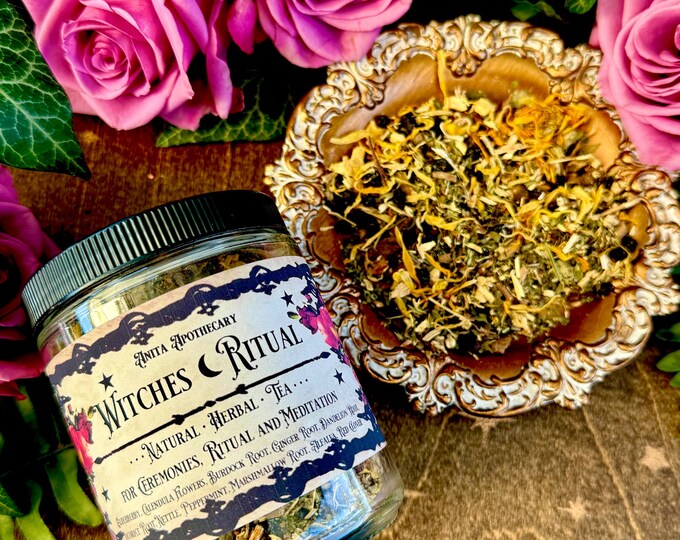 WITCHES RITUAL Ceremony Tea for Witches and Pagans | Anita Apothecary ...