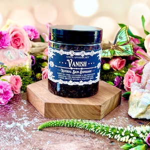 ¡ÚLTIMA UNIDAD! Exfoliante facial Vanish Skin - Nuez, azúcar moreno, exfoliante de café, belleza de bruja, Anita Apothecary, exfoliante facial, brujería popular