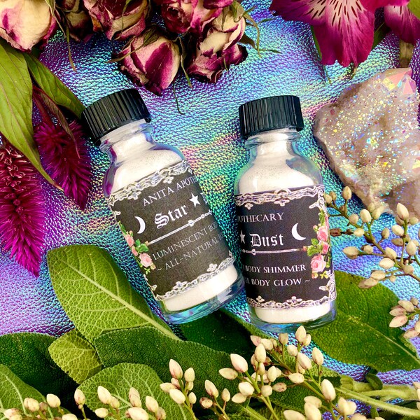 Sparkle Body Powder Etsy
