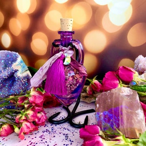 Enchantress Amphora Facial Steam ~ Anita Apothecary, facial steam, herbal steam, witches beauty, Witchcraft herbs, witch oil, yoni steam
