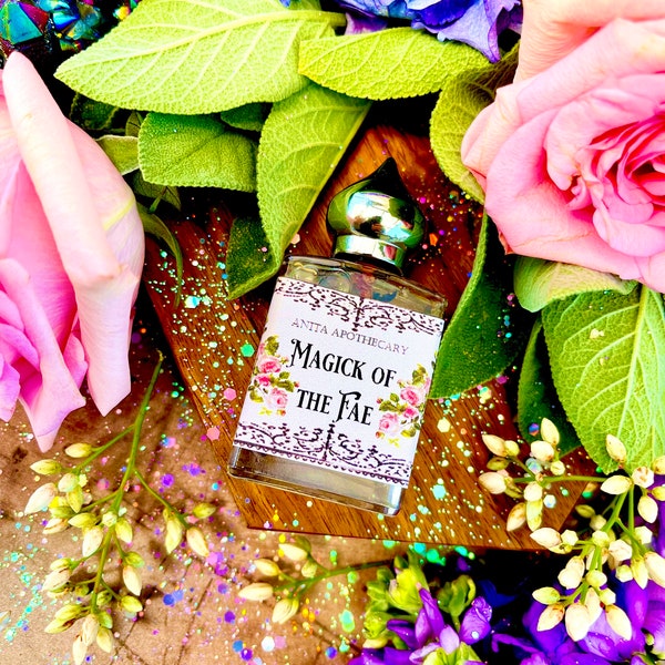 Magick of the Fae Oil ~ Anita Apothecary, Faerie Magick, Faery Magick, Fairy Realm, Fairy Perfume, Fairy Gifts, Faeries Oil