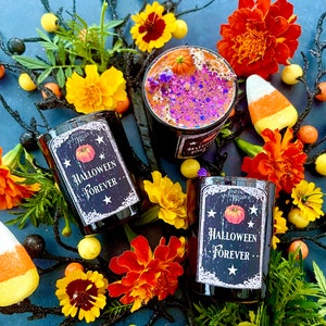 Halloween Forever Votive Anita Apothecary, Halloween candles, Halloween Decor, Pumpkin candles, pumpkin spice candle, Day of the Dead image 10
