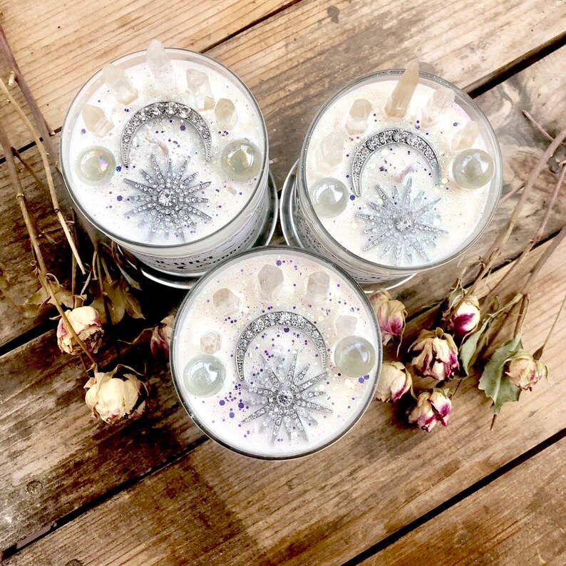 Luna Candle Goddess of the Moon Ritual Candle Wiches Candle Etsy