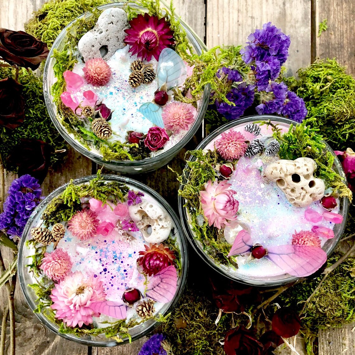 Faerie Magick Candle Witchcraft Candle Fairy candle Etsy