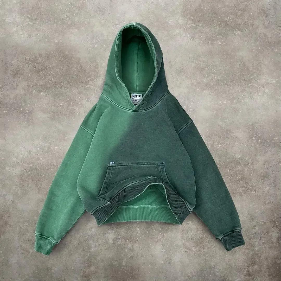 Vintage green hoodie Etsy Mexico