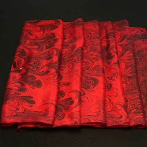 Red Silk Scarf