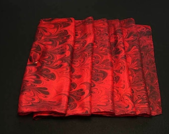 Red Silk Scarf