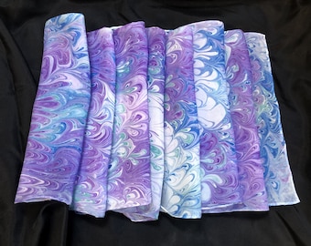 Peacock Silk Scarf