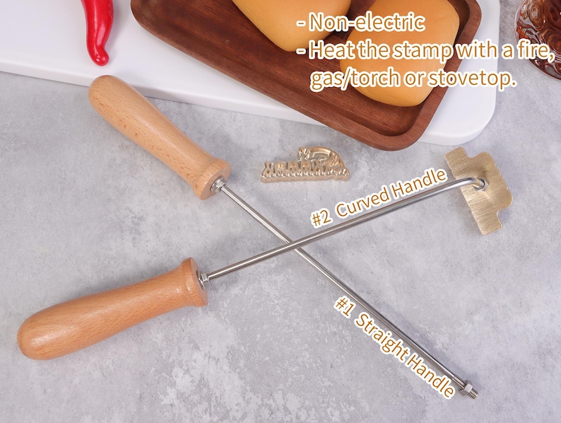 Custom Bread Branding Iron – Personalized Sourdough Bread Stamp, Bakery ...