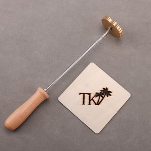 Custom wood burning stamp for woodworking, Wood stamp custom logo, Wedding wood stamp, Custom branding iron for wood, Brand iron gift