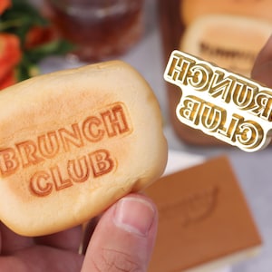 Custom Logo Branding Iron: Personalized Food Stamp for Burgers & BBQ Brand Iron