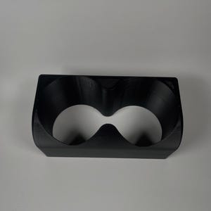 Cup Holder Insert for VW Golf 3 – 3D Printed – Fits Door Pocket – 2 Drink Compartments