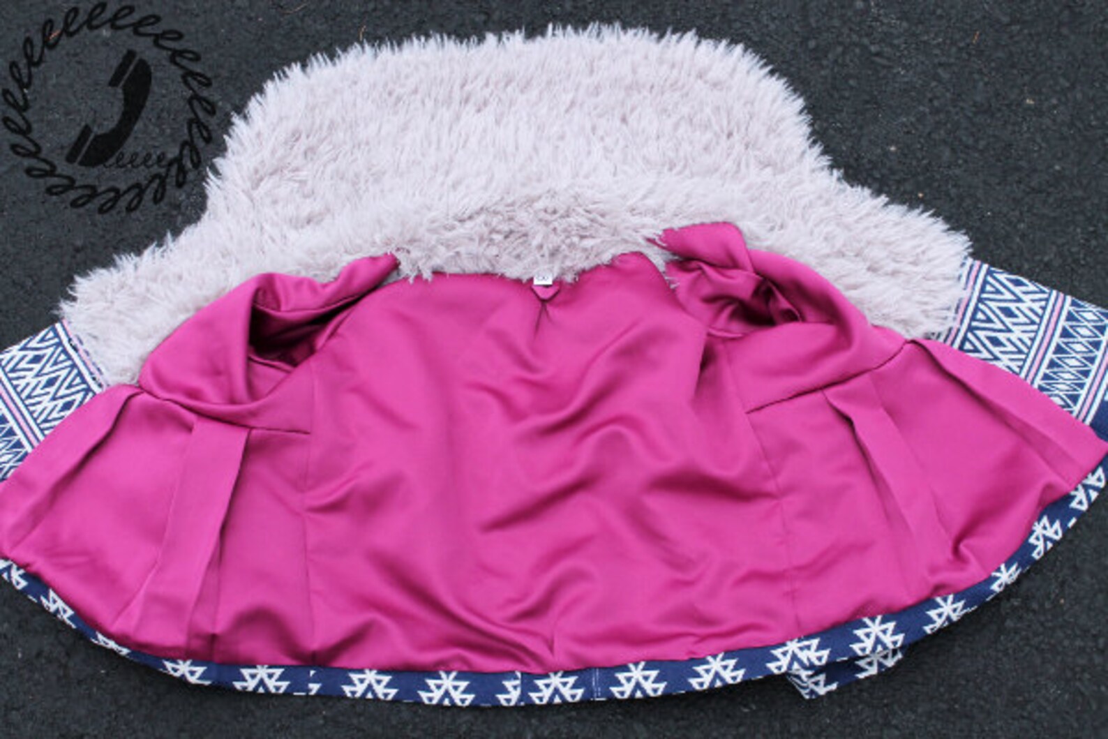 The Mackinaw Coat PDF Sewing Pattern for on Trend Kids Winter Coat Etsy