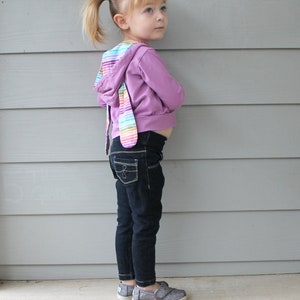 Prancer Pull-On Jeans PDF Pattern Pull-On waistband/stretch jeans/sizing baby/toddler/tween/teen image 6