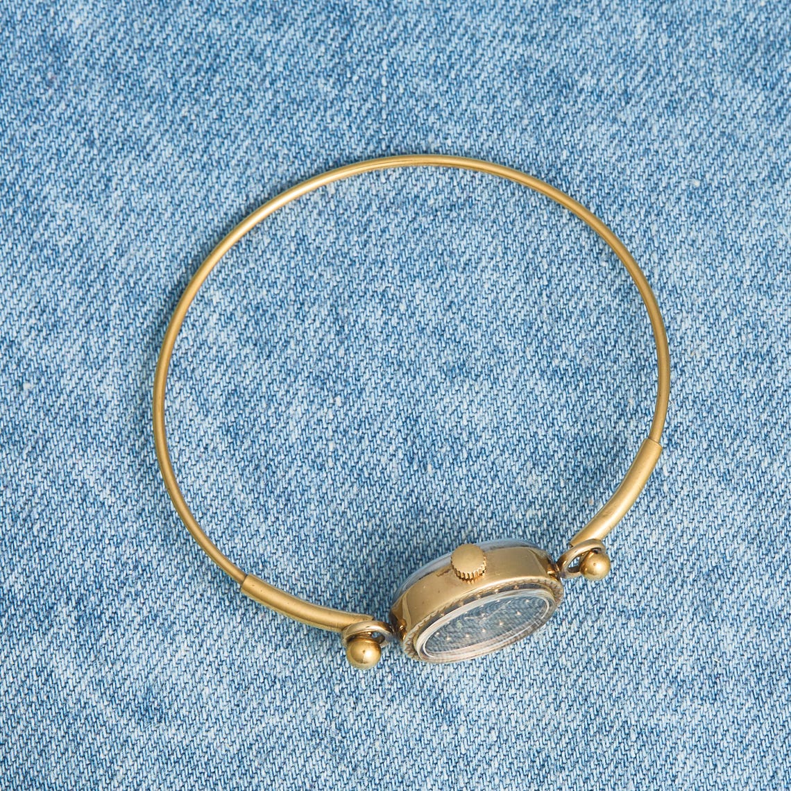 Vintage Small Cocktail Watch Chaika Watch Gold Plated Mechanical, photo 3 of 5