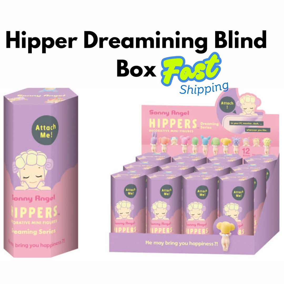 Sonny Angel Blind Box – Hippers, Harvest, Dreaming & Cat Life | Collectible Mystery Mini Figures | 1 Random Box