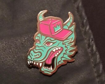 King Dragon Pin - Jade