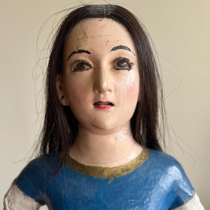 19th Century Bolivian Doll/Statue – Stunning Vintage Mannequin