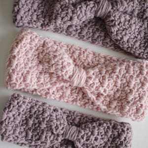 Ear Warmer Crochet PATTERN Knotted Ava Ear Warmer Crochet - Etsy