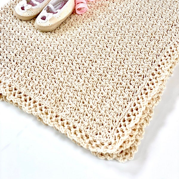 Natural Baby Blanket Etsy