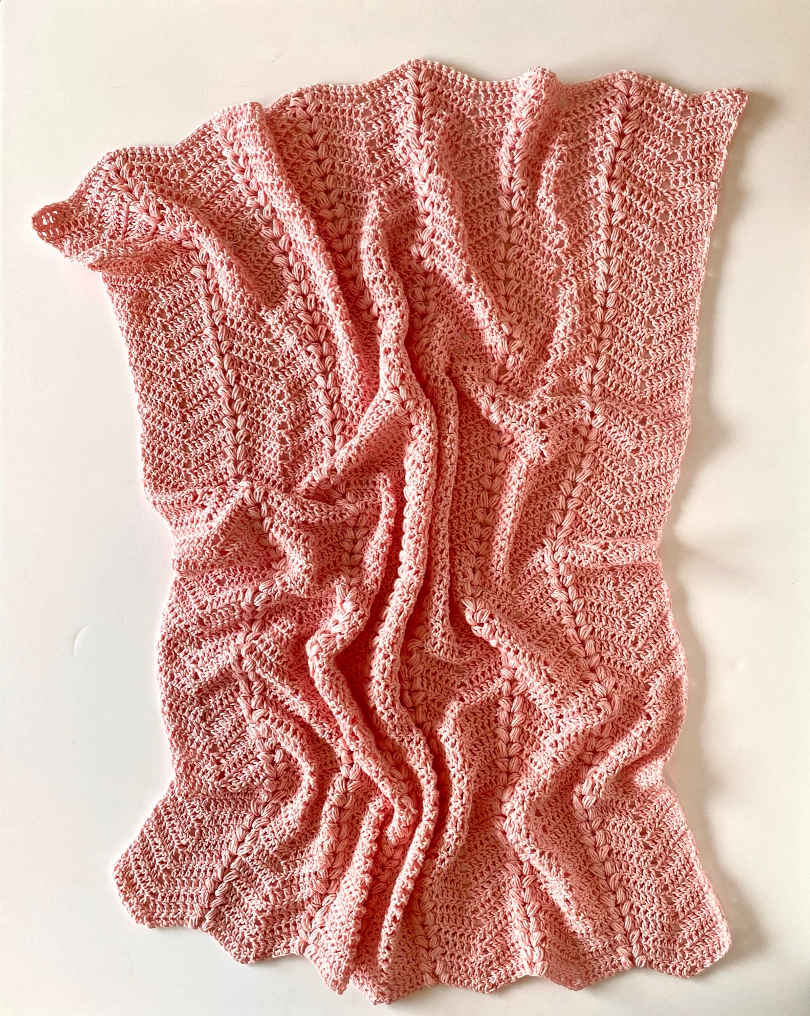 Sweetheart Baby Blanket Crochet KIT Baby Blanket Pattern and Etsy