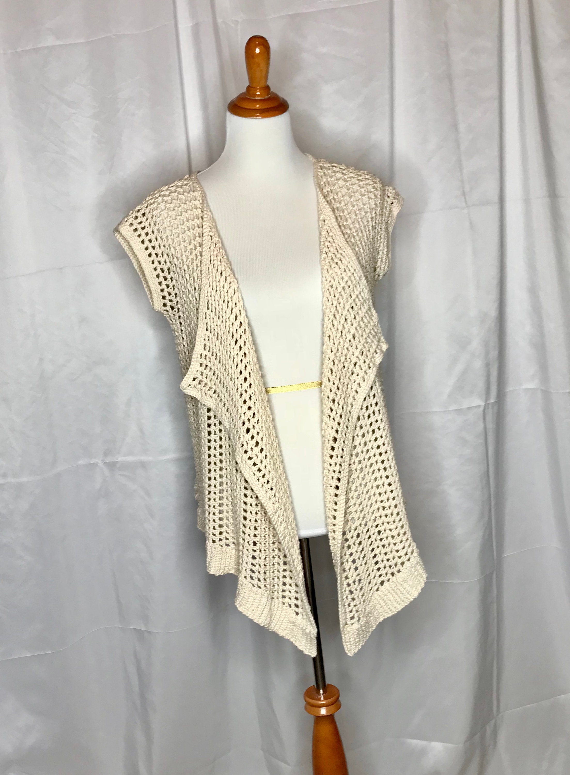 crochet summer vest pattern