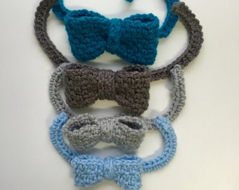 Bow Tie Crochet PATTERN - Baby - Boys - Men - Bow Tie Crochet Pattern - 4 sizes - Special Occasion - Wedding - Easter - Sunday - Christmas