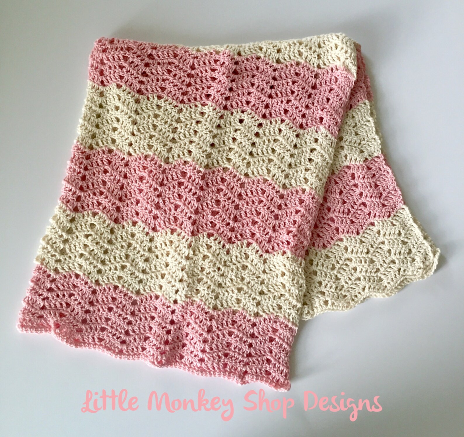 Crochet Kit Baby Blanket Organic Cotton Yarn Crochet Kit Etsy