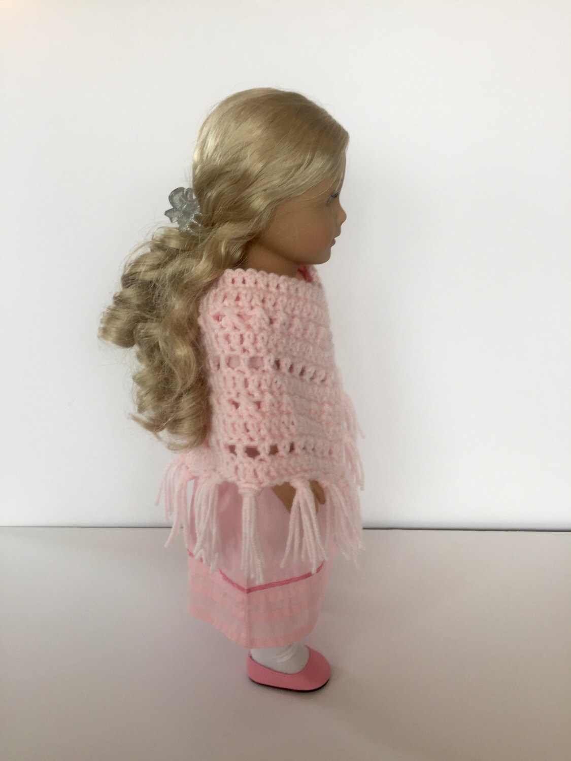 Crochet PATTERN Doll Poncho American Girl Doll Doll Poncho Etsy
