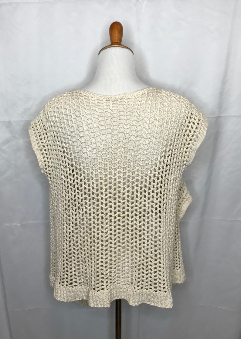 Breezy Summer Vest Crochet PATTERN Easy Sleeveless Sweater Etsy