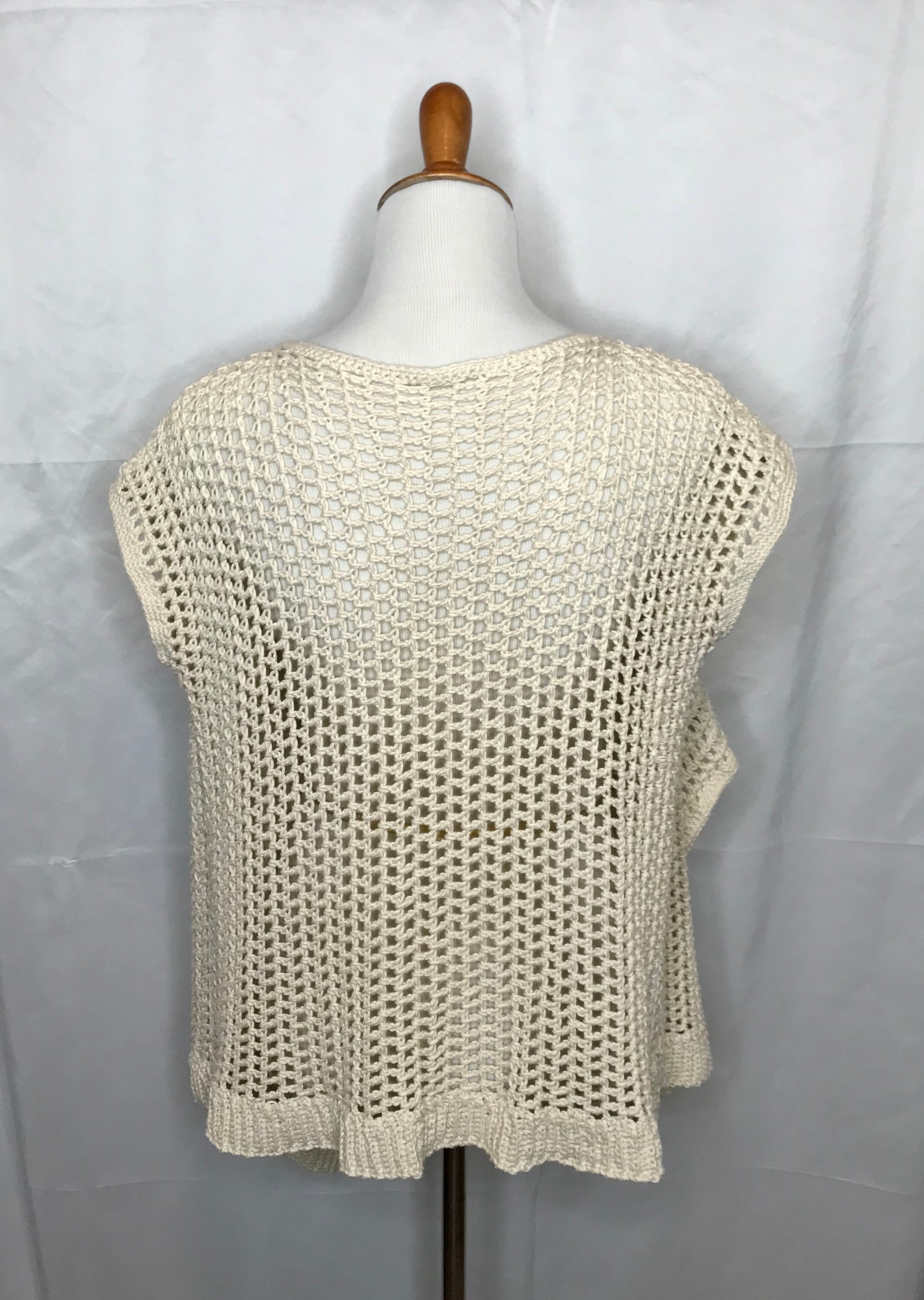 Breezy Summer Vest Crochet PATTERN Easy 