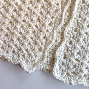 Lilly's Spring Cardigan CROCHET PATTERN - Easy Spring Cardigan - Easter Sweater Crochet Pattern for Girls - Cropped cardigan pattern image 9