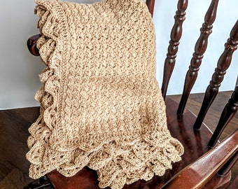 Crochet Baby Blanket PATTERN - Precious Bundle Baby Blanket crochet pattern - Baby Shower Gift