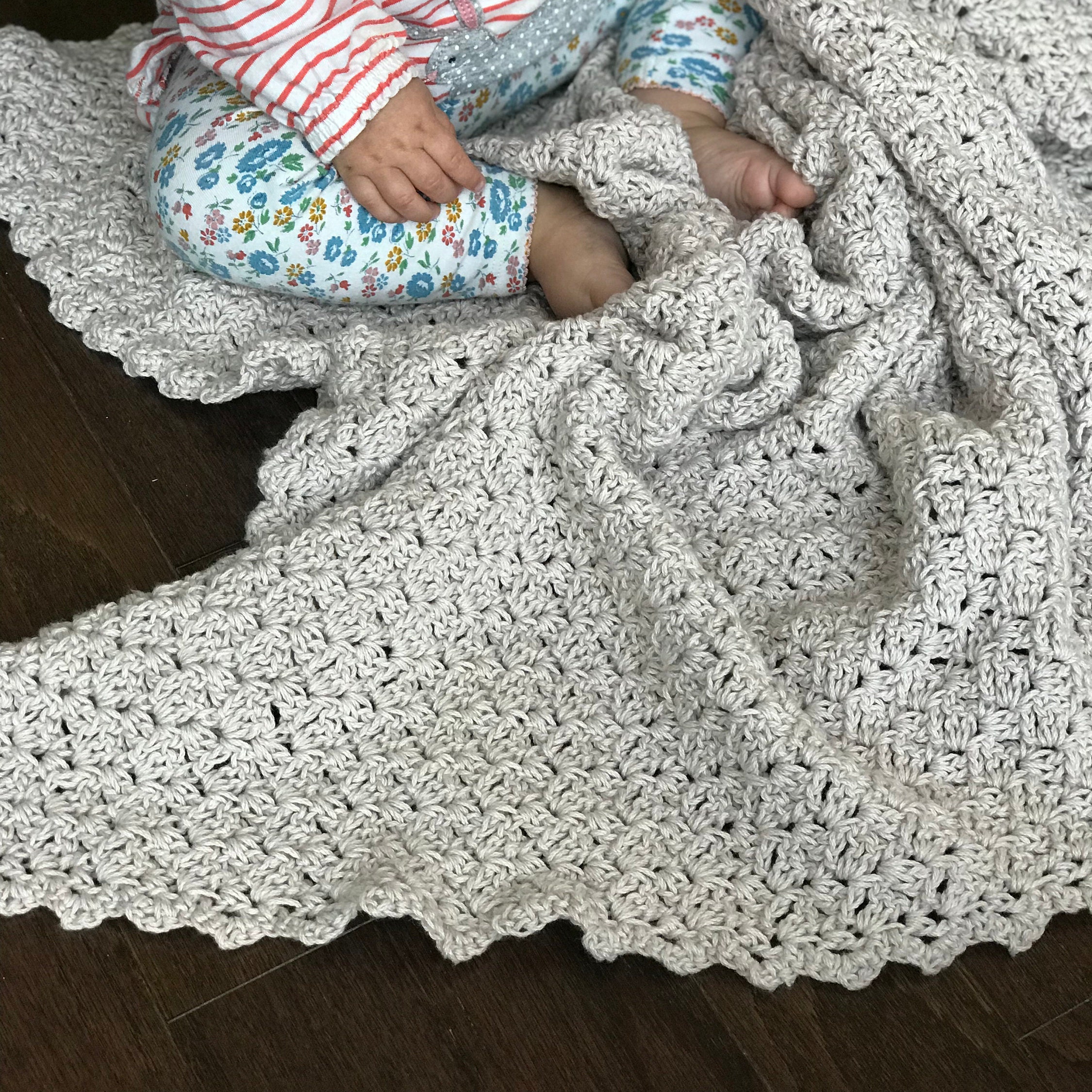Baby Blanket Crochet PATTERN Oh so Sweet Baby Blanket Easy Crochet Pattern Perfect Baby Shower Gift Etsy