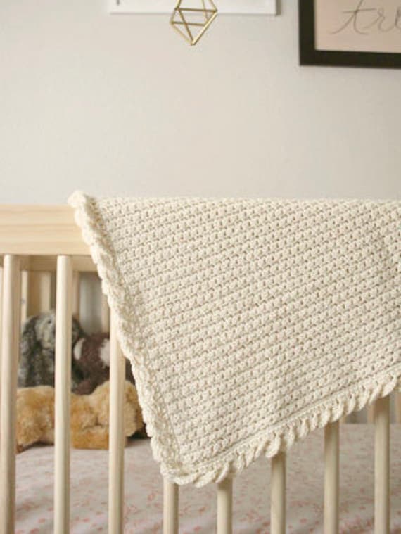 Pure Love Crochet Baby Blanket