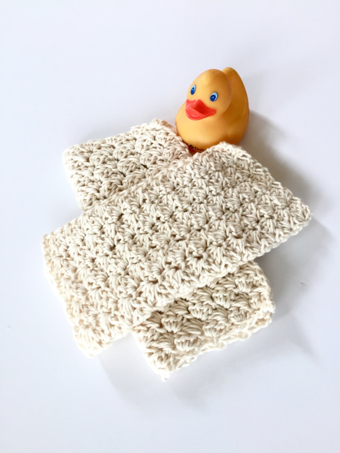 Crochet PATTERN Baby Washcloths Spa Cloth Baby Washcloths Etsy