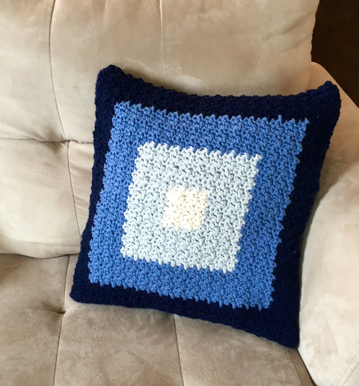Pillow Cover Crochet PATTERN Modern Pillow Pillow Cover Etsy