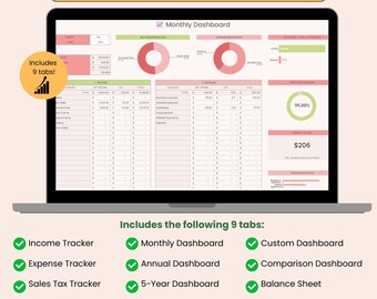Business Bookkeeping Tracker