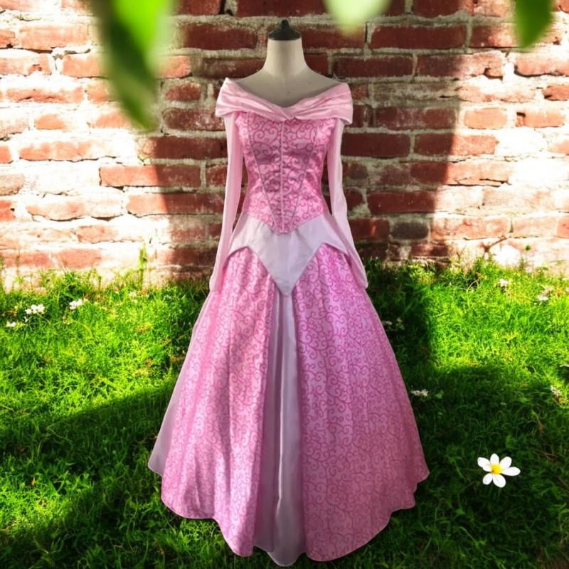 aurora pink dress