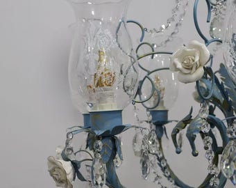 Glass lampshade accessory