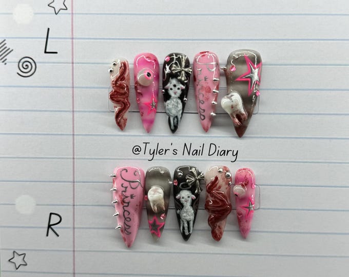 gore princess nails