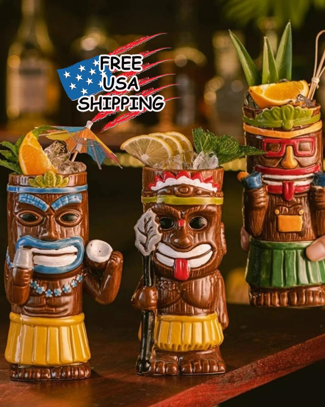 tiki ティキ　カウンターバー　アメリカ　ビンテージ　中古品 1950'S 60'S トロピカル バーカウンター tropical home bar TIKI