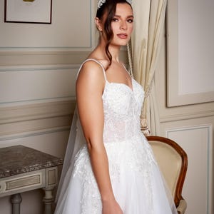 Robe de mariée chic et bohème