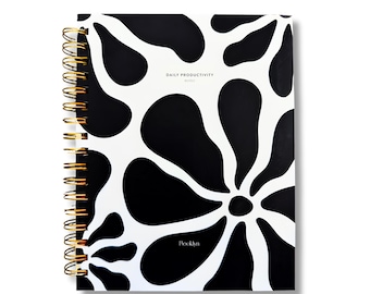 Undated Daily Planner Journal for Women, Goal Setting, Time Management, Undated Planner, Self-Care & Aesthetic Planner